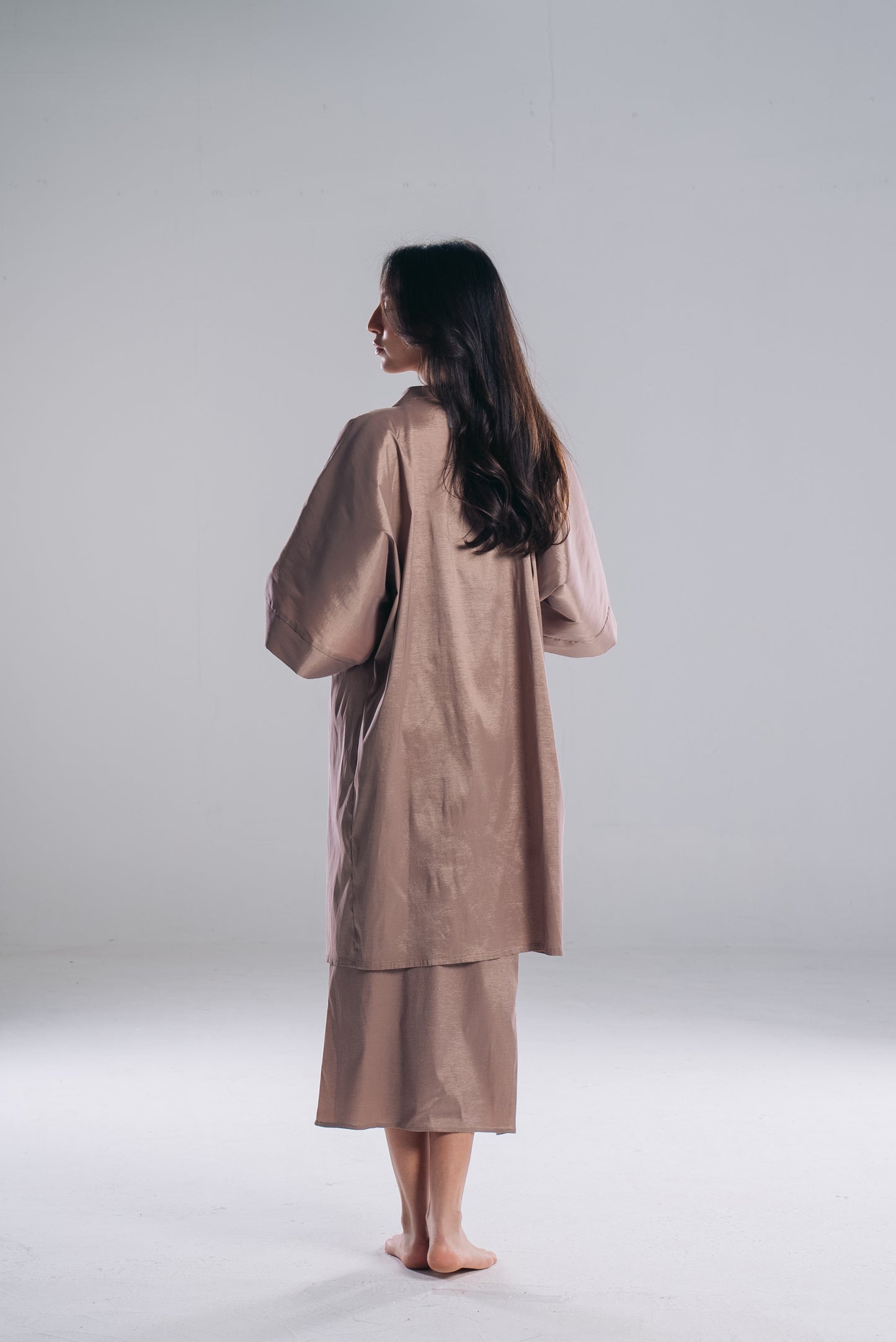 The Radiant Dream Kaftan in Beige