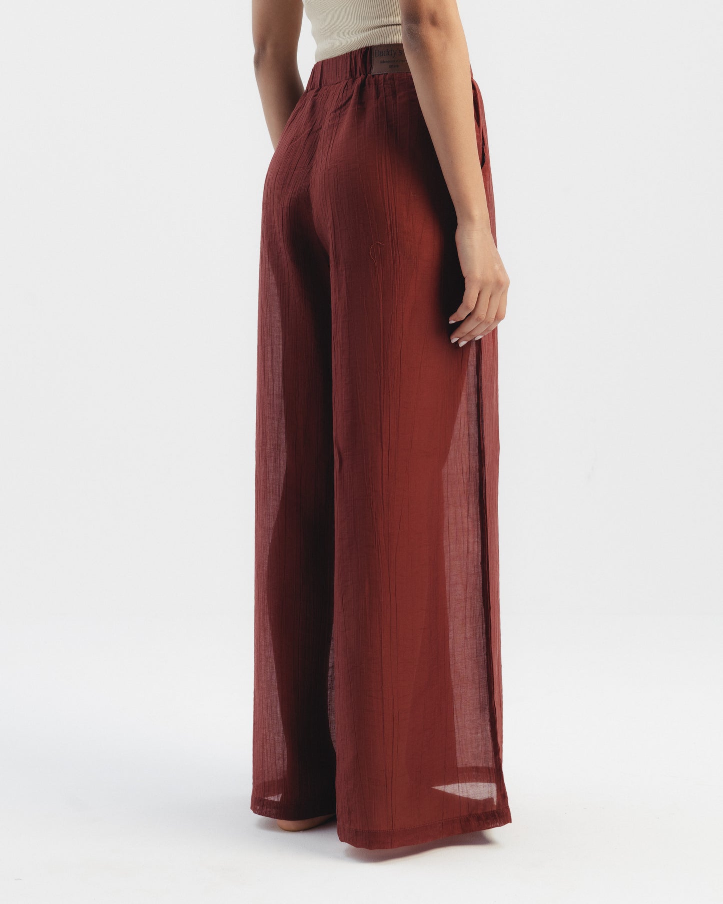 Ruffle Detail Sheer Co-Ord Set