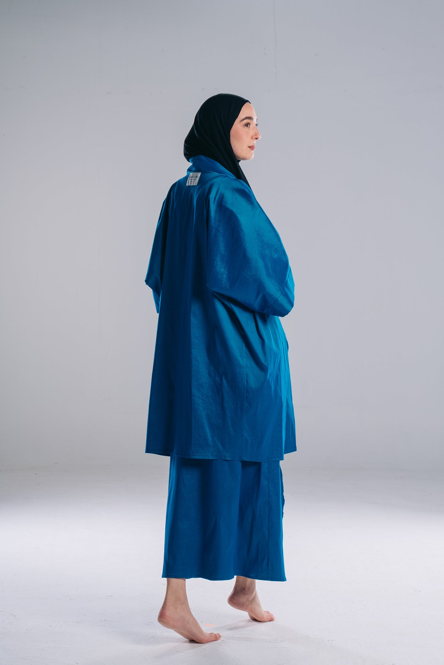 The Radiant Dream Kaftan in Teal