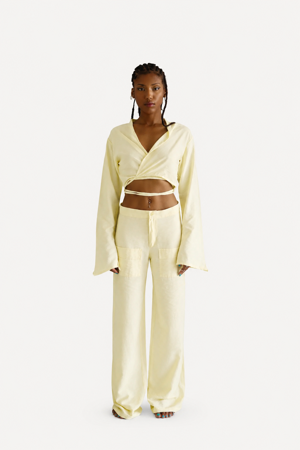 Butter Yellow Resort Pants
