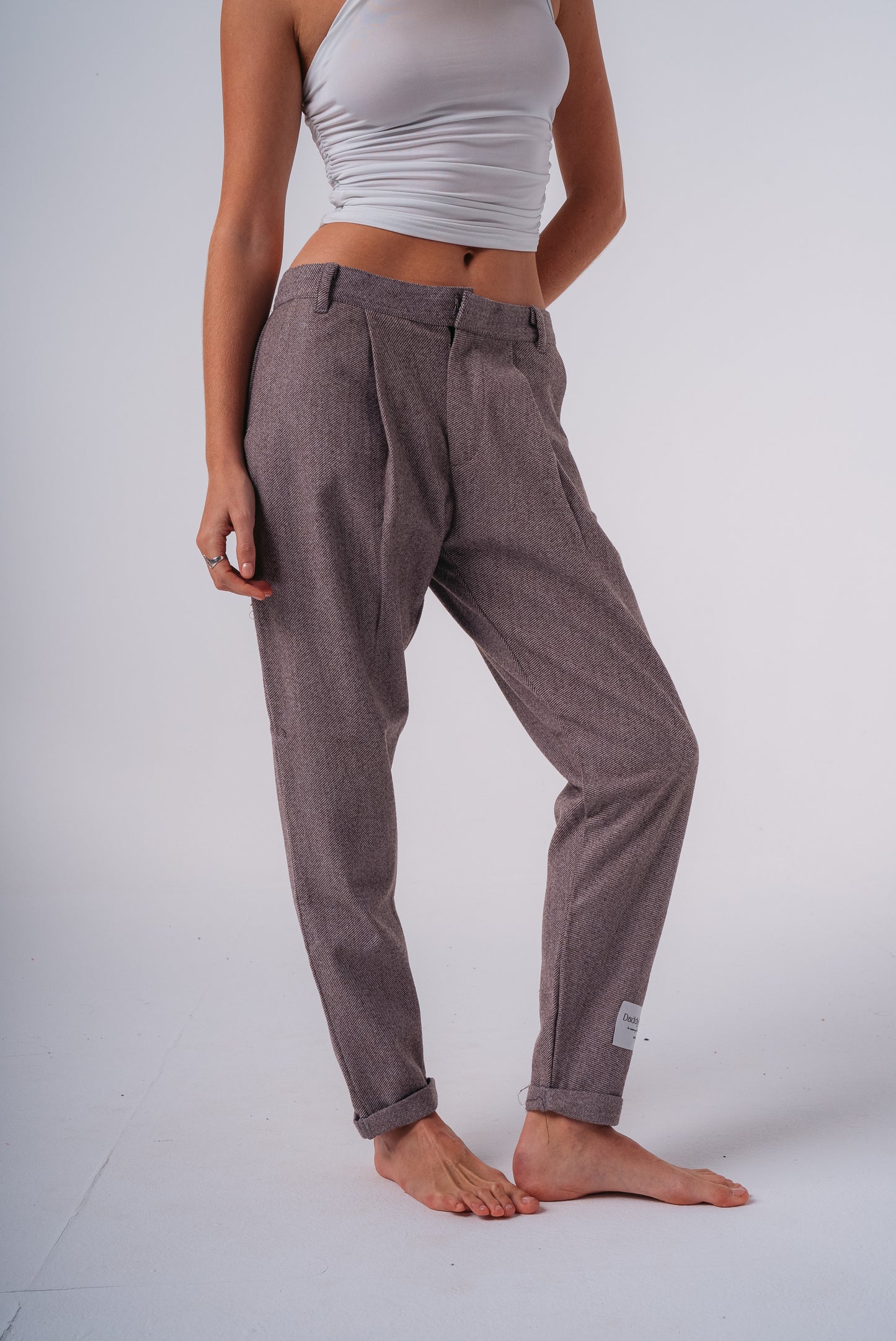 Straight Fit Trousers