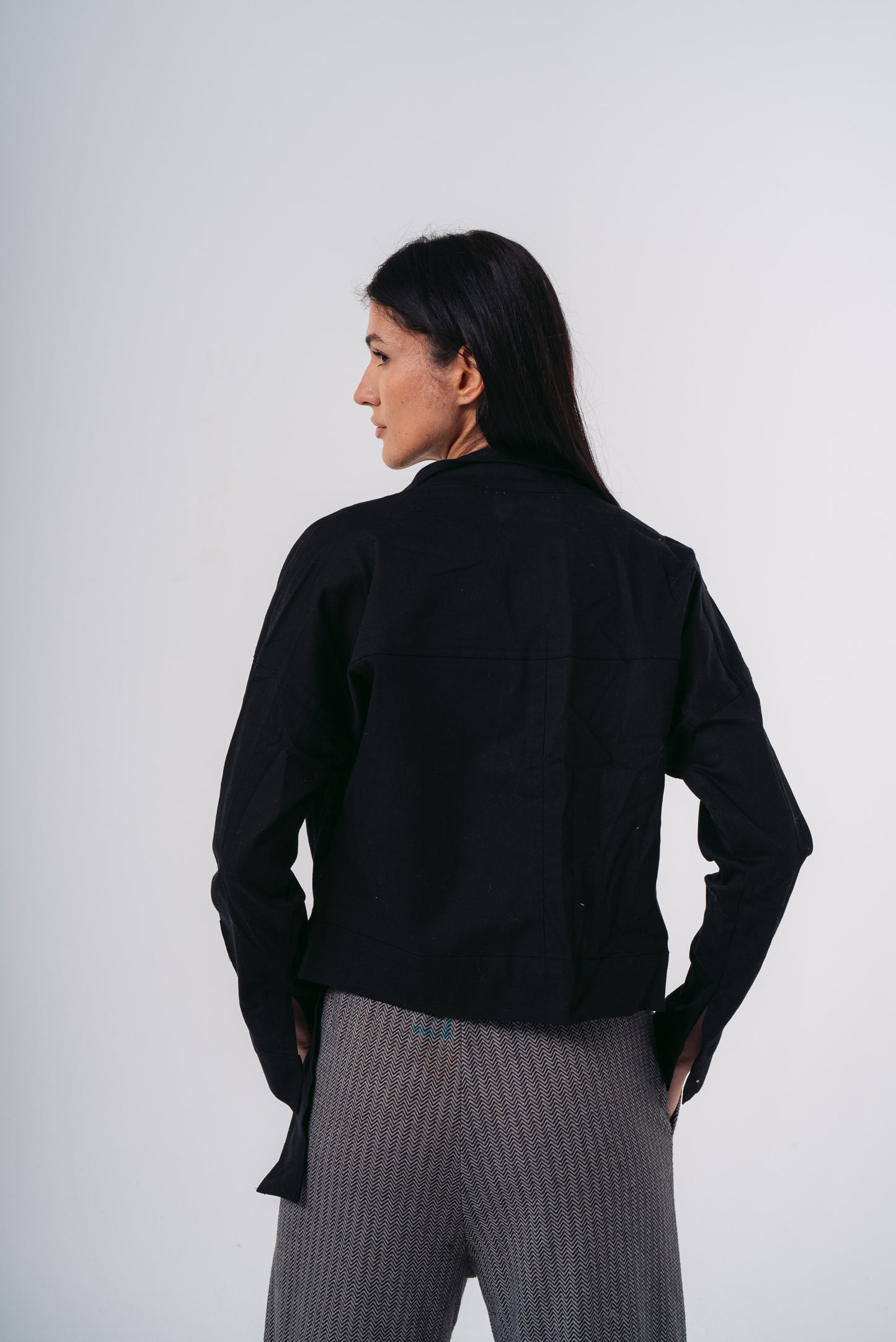 Cargo Jacket in Black