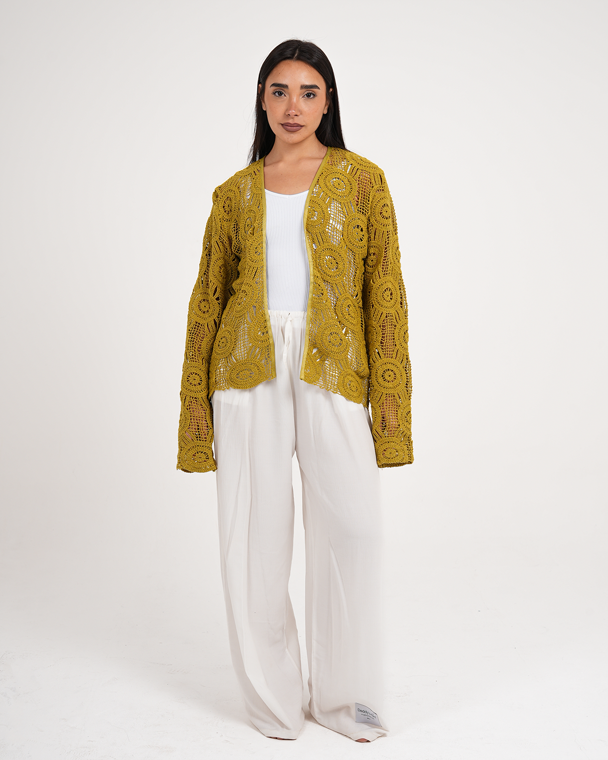 The Crochet Knit Cardigan
