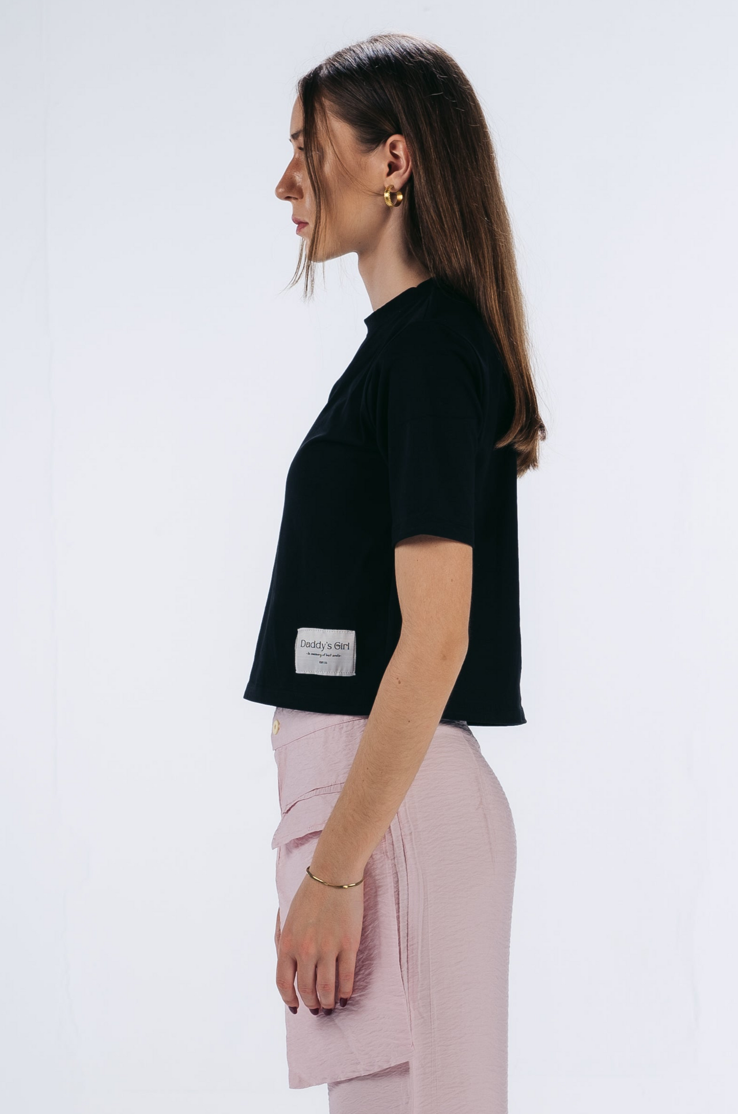 je t'aime Papa in Black