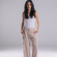 Double Waisted Pants in Beige