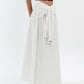 Wrapped Shirt Maxi Skirt