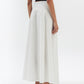 Wrapped Shirt Maxi Skirt