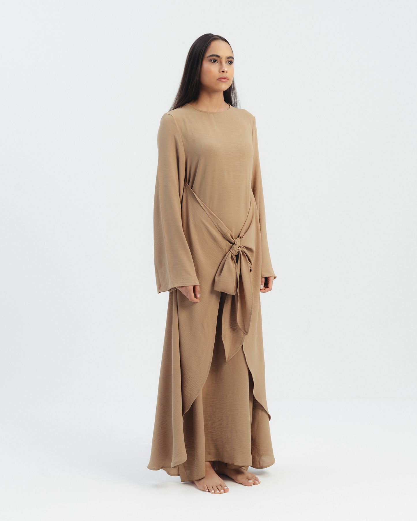 Knot Detail Maxi Dress