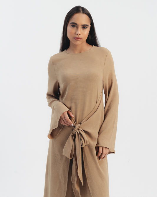 Knot Detail Maxi Dress