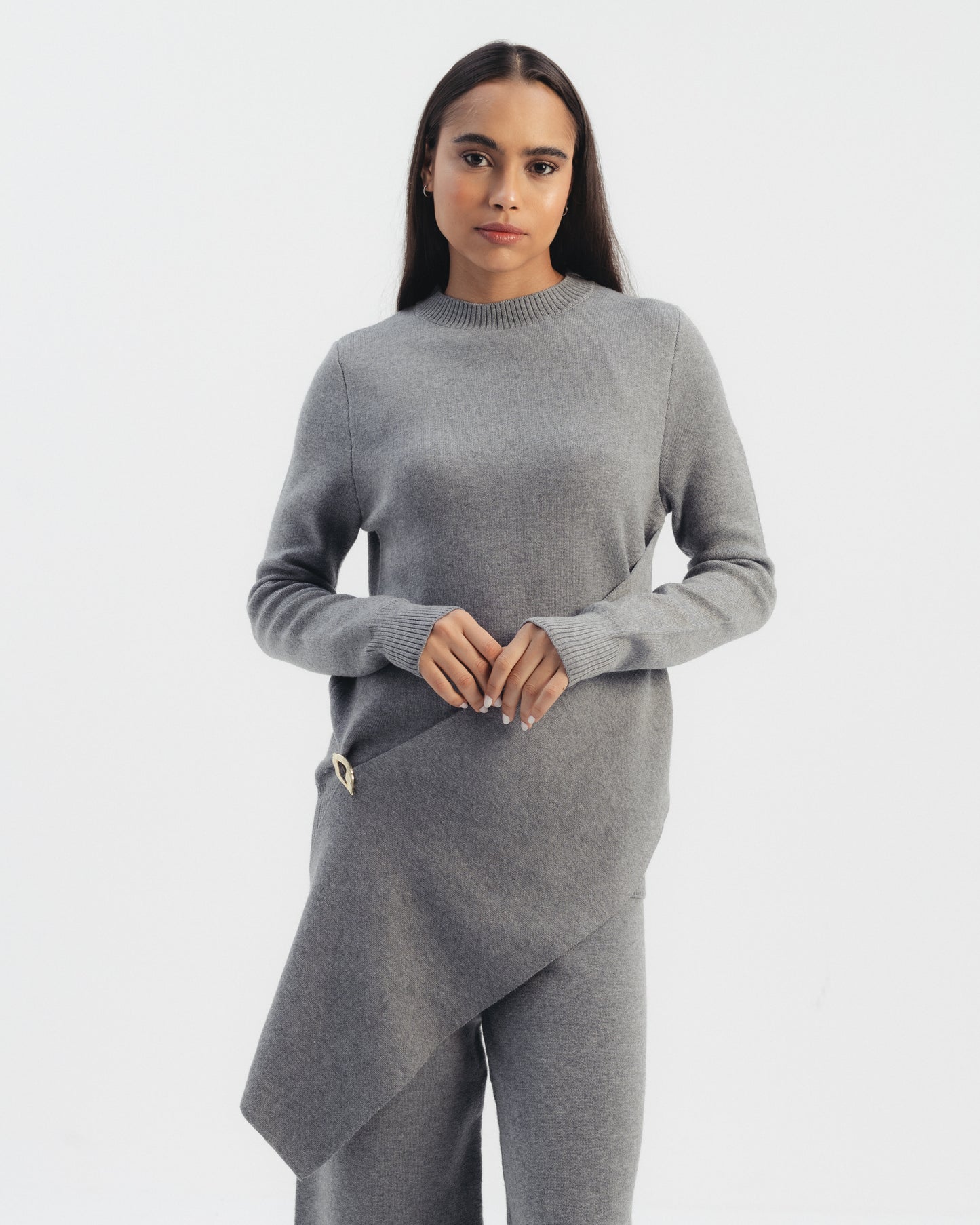 Wrap Detail Knit Set