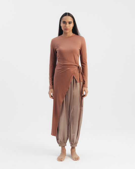 Satin Jogger Trousers