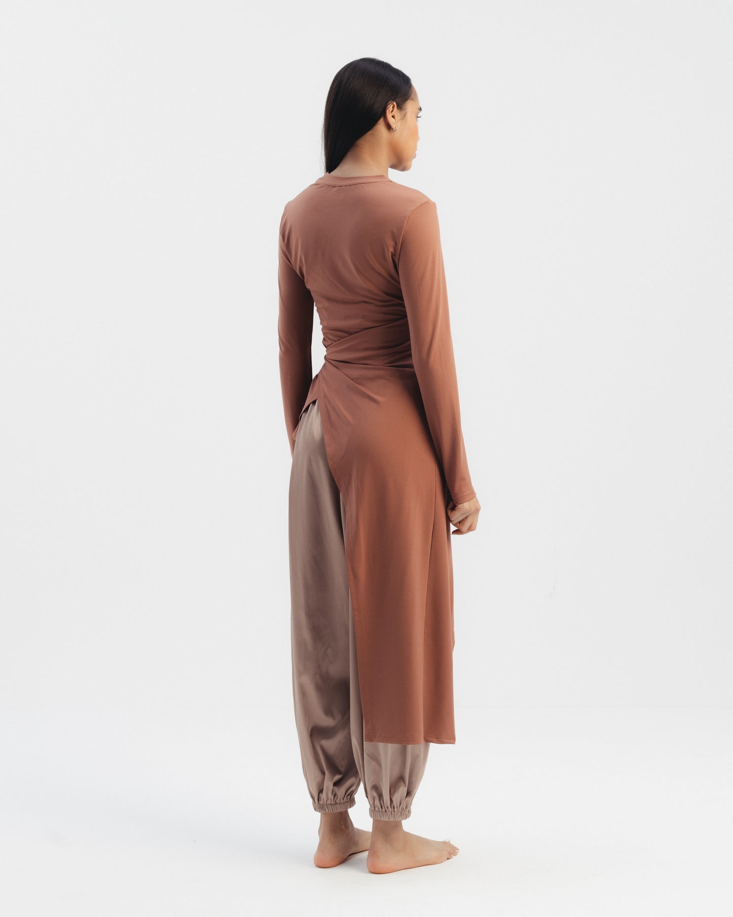 Side Tie Asymmetric Top