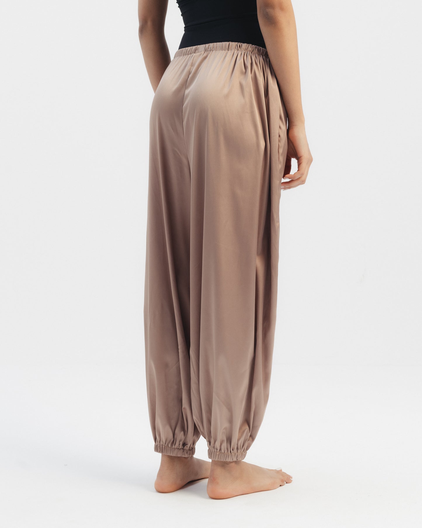 Satin Jogger Trousers