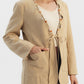 Beaded Detail Linen Blazer