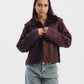 Reversible Double Faced Jacket in Burgandy