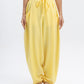 Ballon Linen-Blend Pants in Yellow