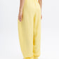 Ballon Linen-Blend Pants in Yellow