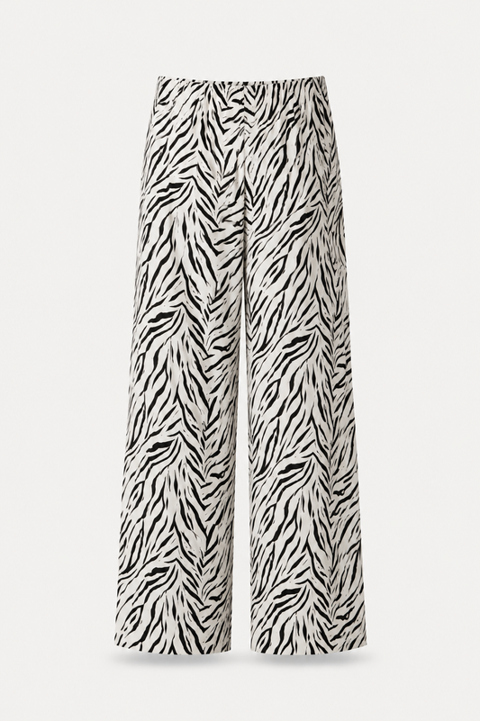 The Zebra Wide-Leg Pant