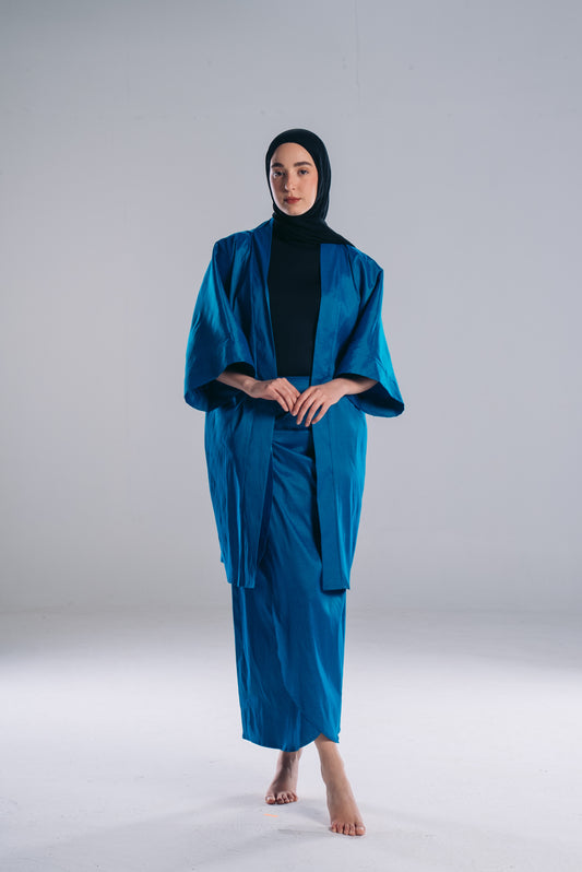 The Radiant Dream Kaftan in Teal