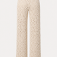 Crochet Wide-Leg Pants