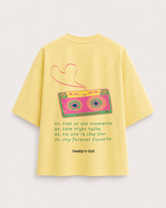 The Cassette Edition T-Shirt in Yellow