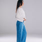 Double Waisted Pants in Blue