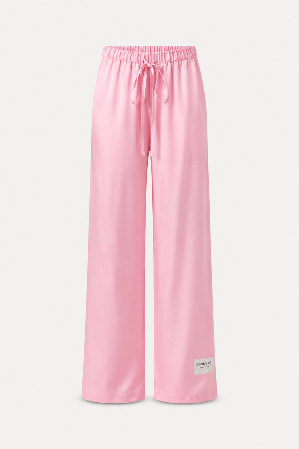 Blush Satin Pants