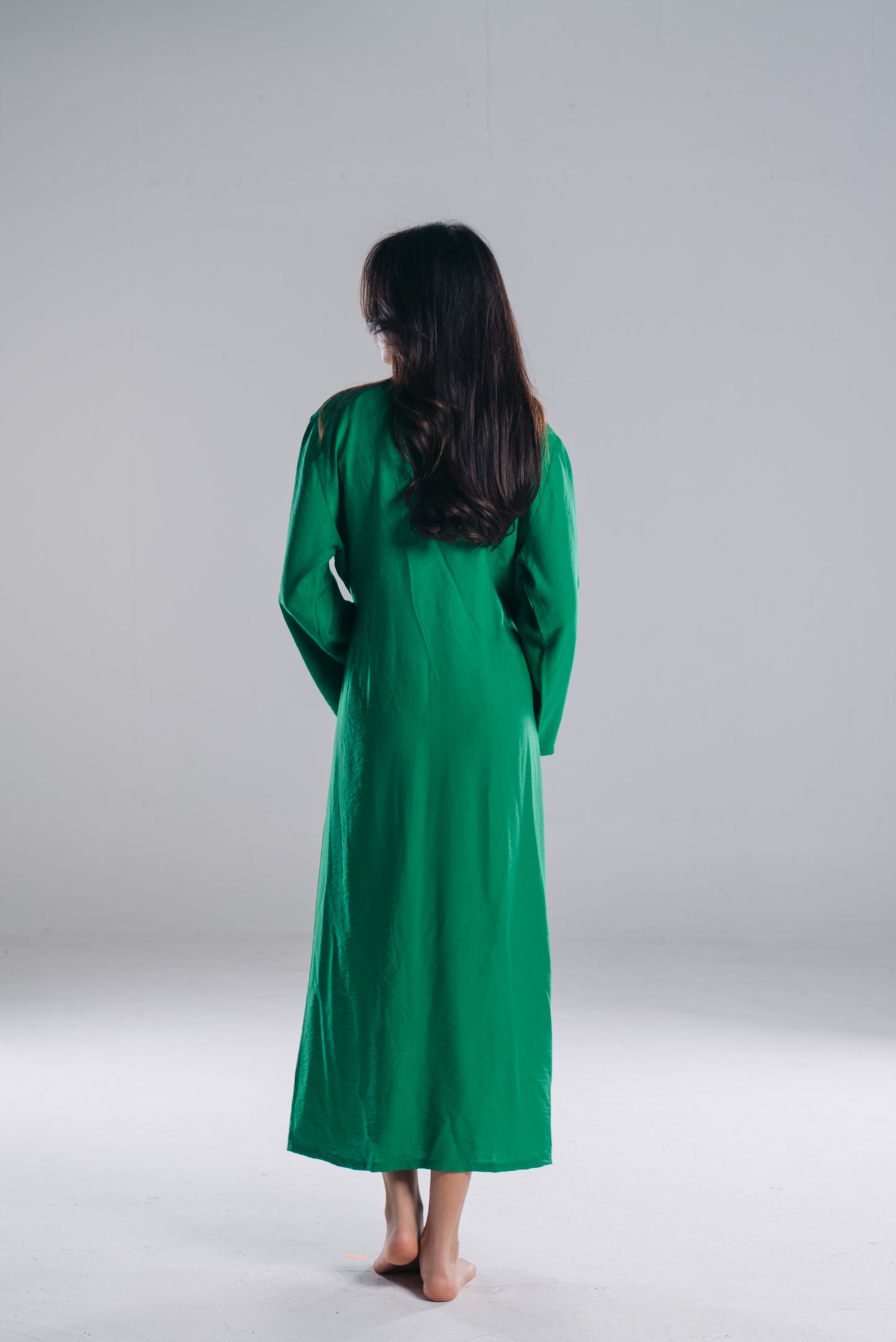 Wanderlust Wrap Dress in Green