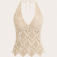 Crochet V-Neck Top