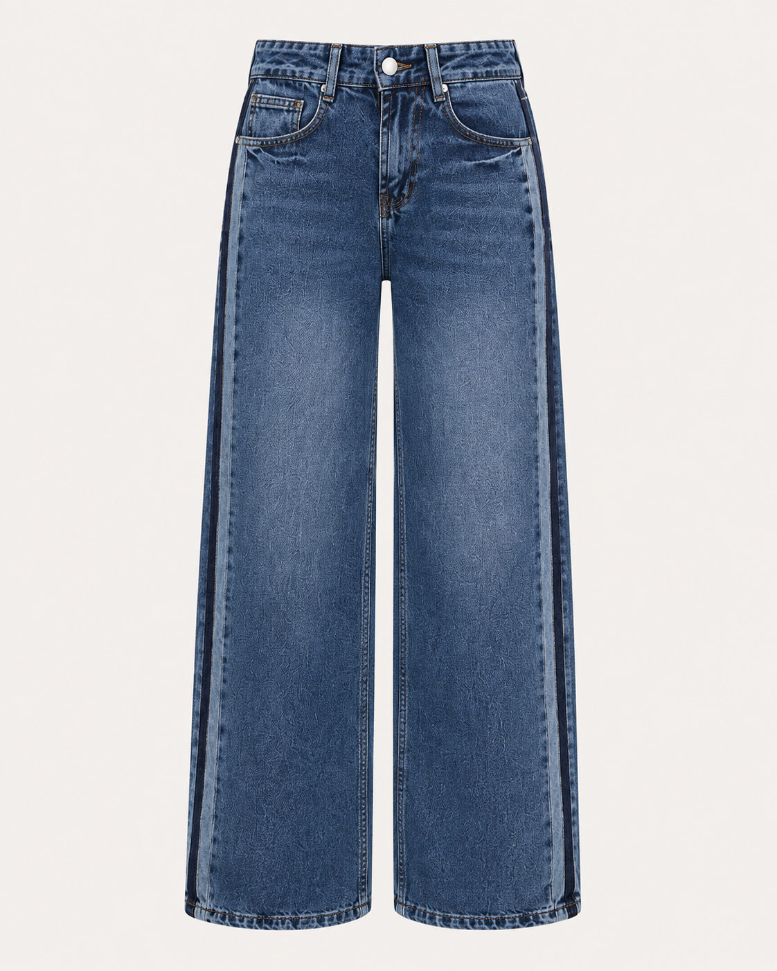 Mid-Rise Jeans in Blue