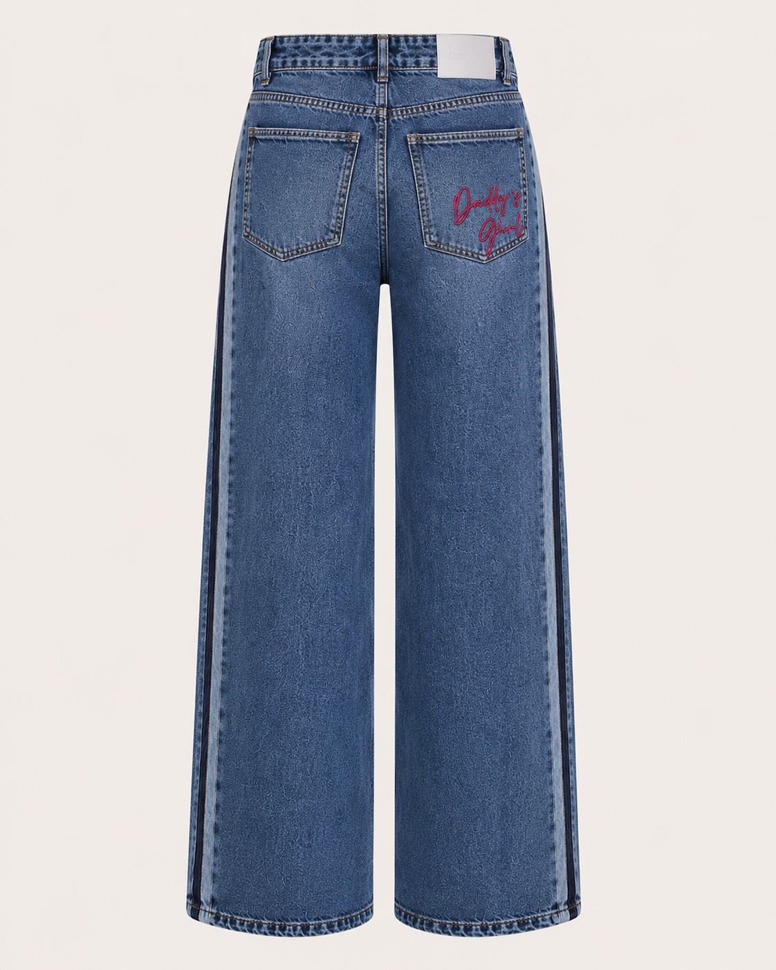 Mid-Rise Jeans in Blue