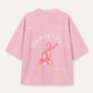 “Daddy’s Girl Back” T-shirt in Pink