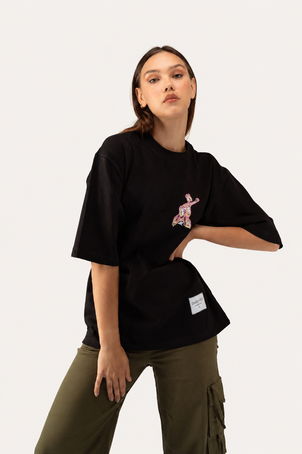 “Dad, I love you” T-shirt in Black
