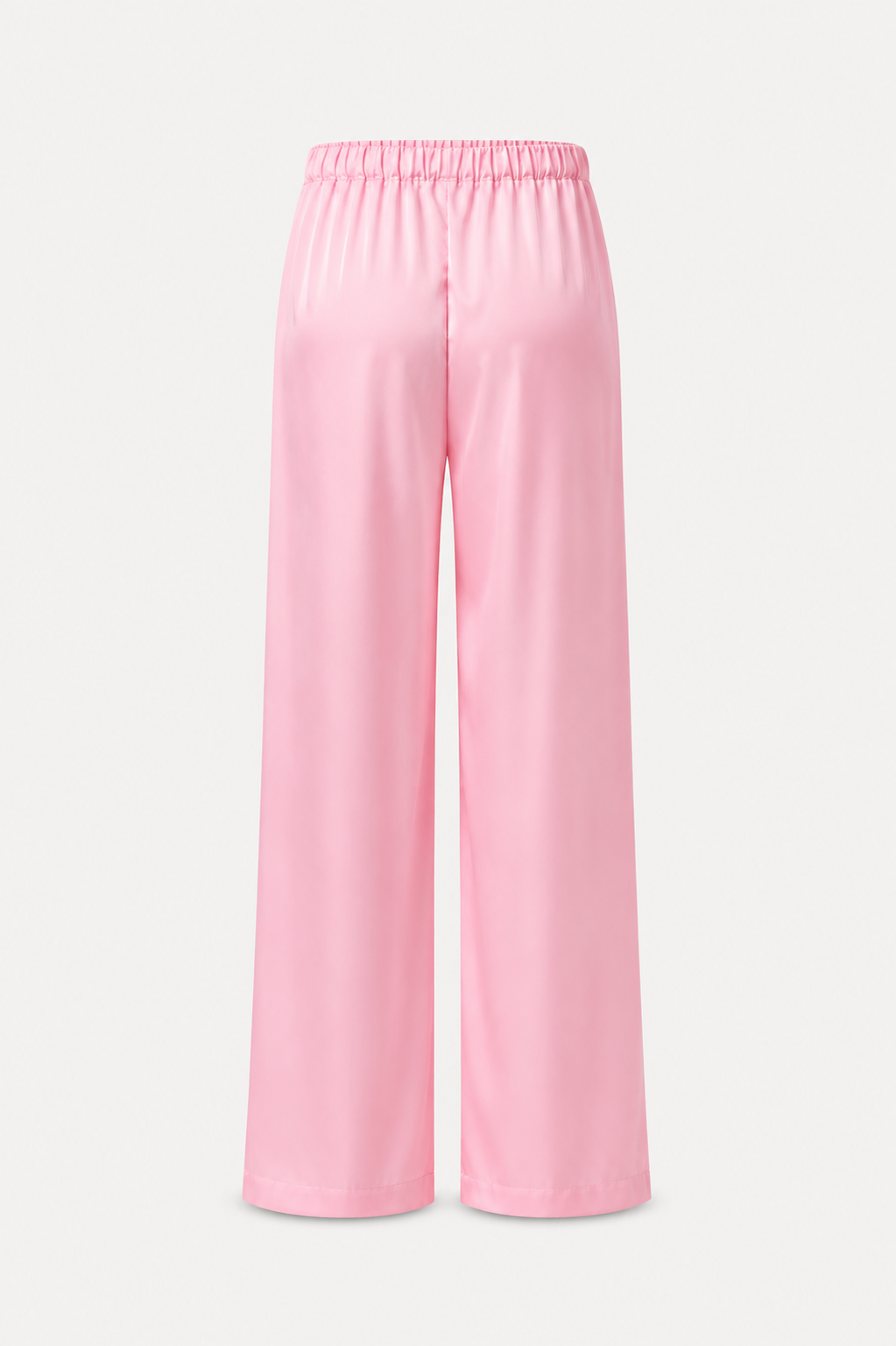 Blush Satin Pants