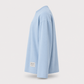 Signature "Bent Abouha" Embroidery Long Sleeve T-shirt in Blue