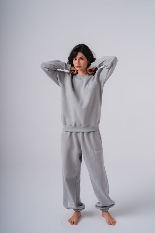 Bent Abouha Jogger Sweatpants in Grey