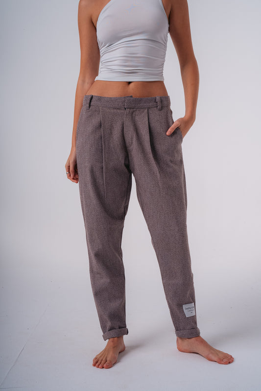 Straight Fit Trousers