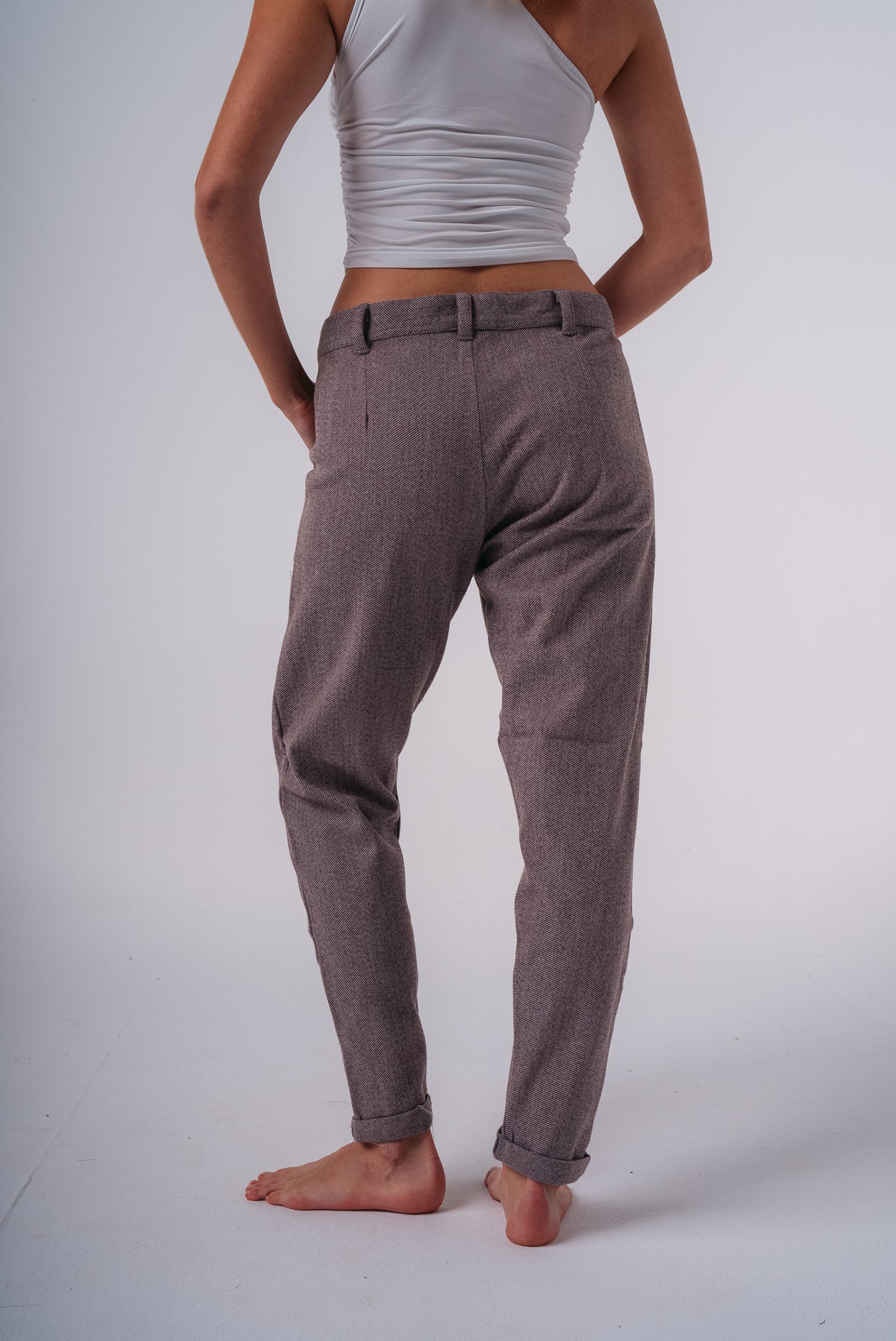 Straight Fit Trousers
