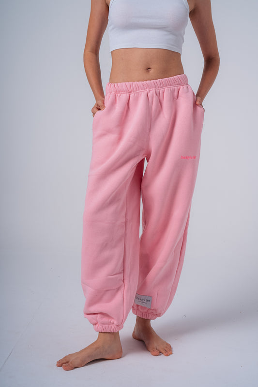 Daddy's Girl Jogger Sweatpants in Pink