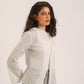 Buttoned Embroidered Blouse