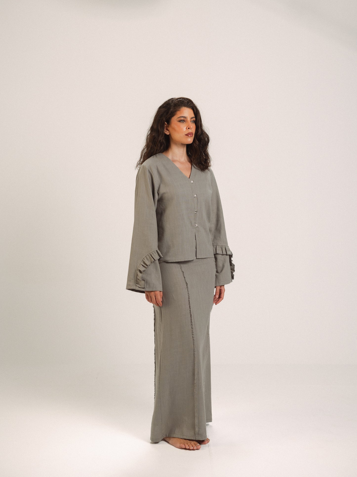 Straight Maxi Skirt