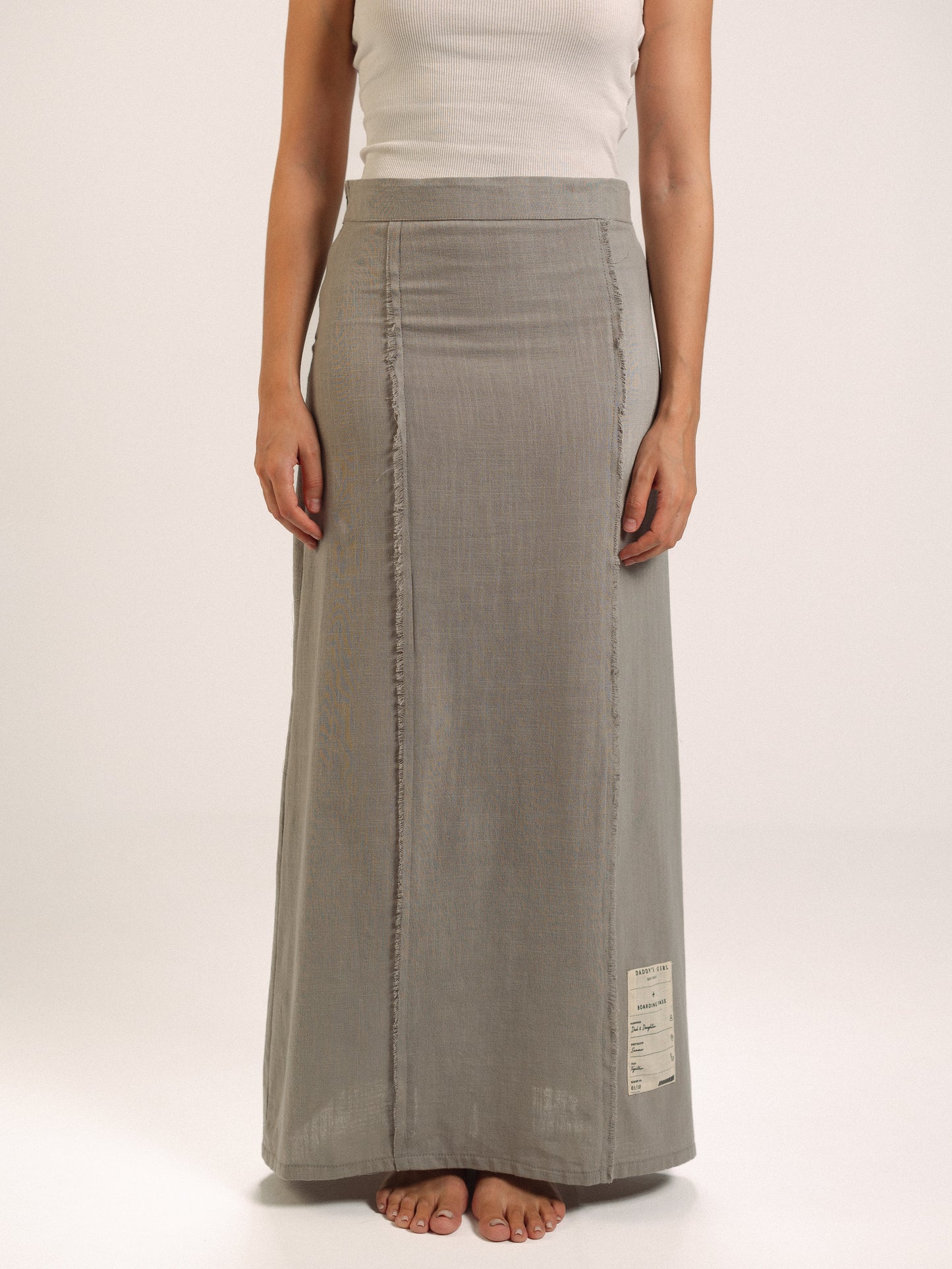 Straight Maxi Skirt