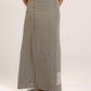 Straight Maxi Skirt