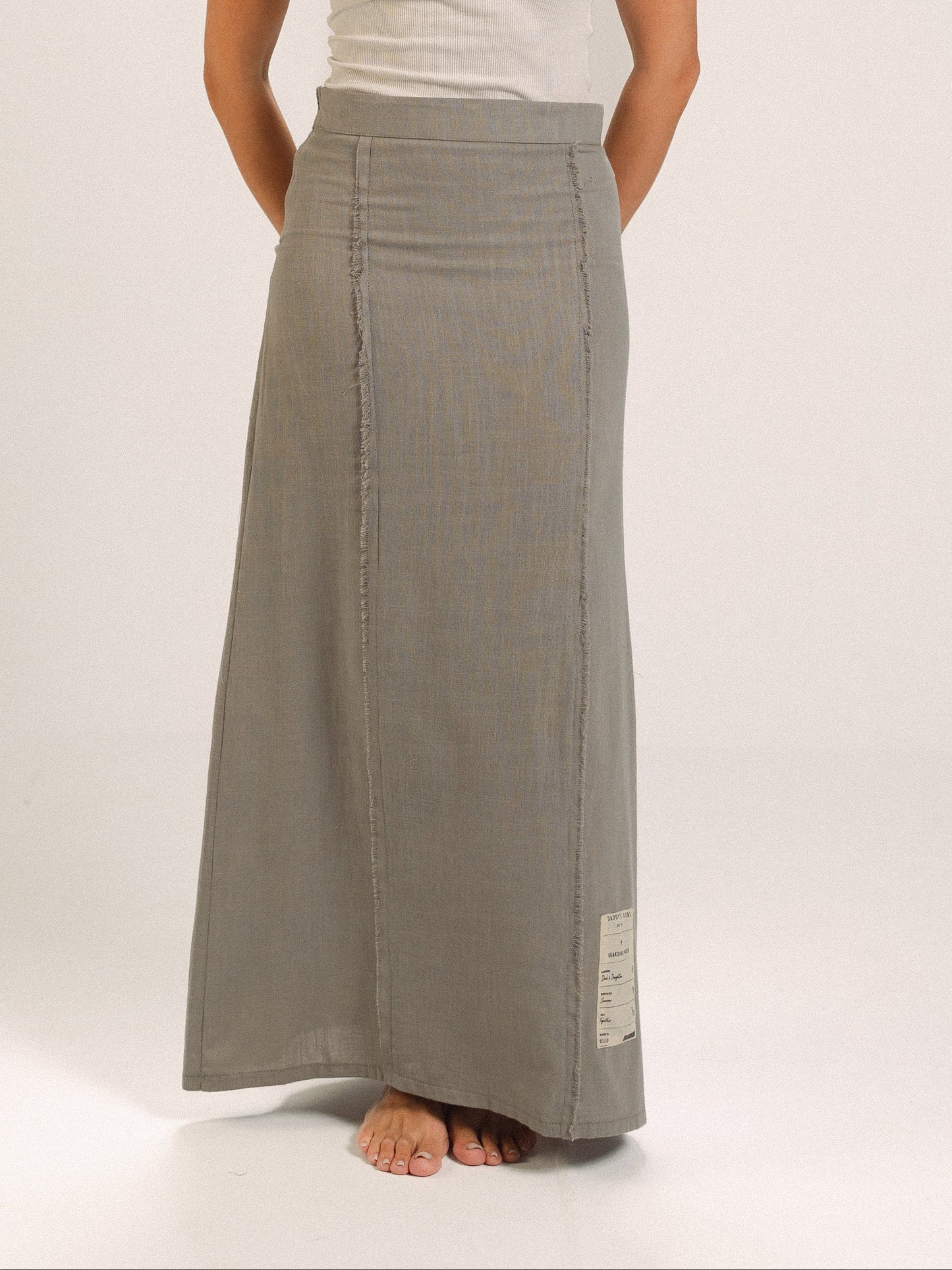 Straight Maxi Skirt