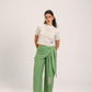 Wrap-Front Trousers