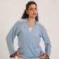 Salt Air Wrap Top