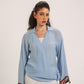 Salt Air Wrap Top
