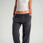 Basic Bent Abouha Sweatpants in Grey