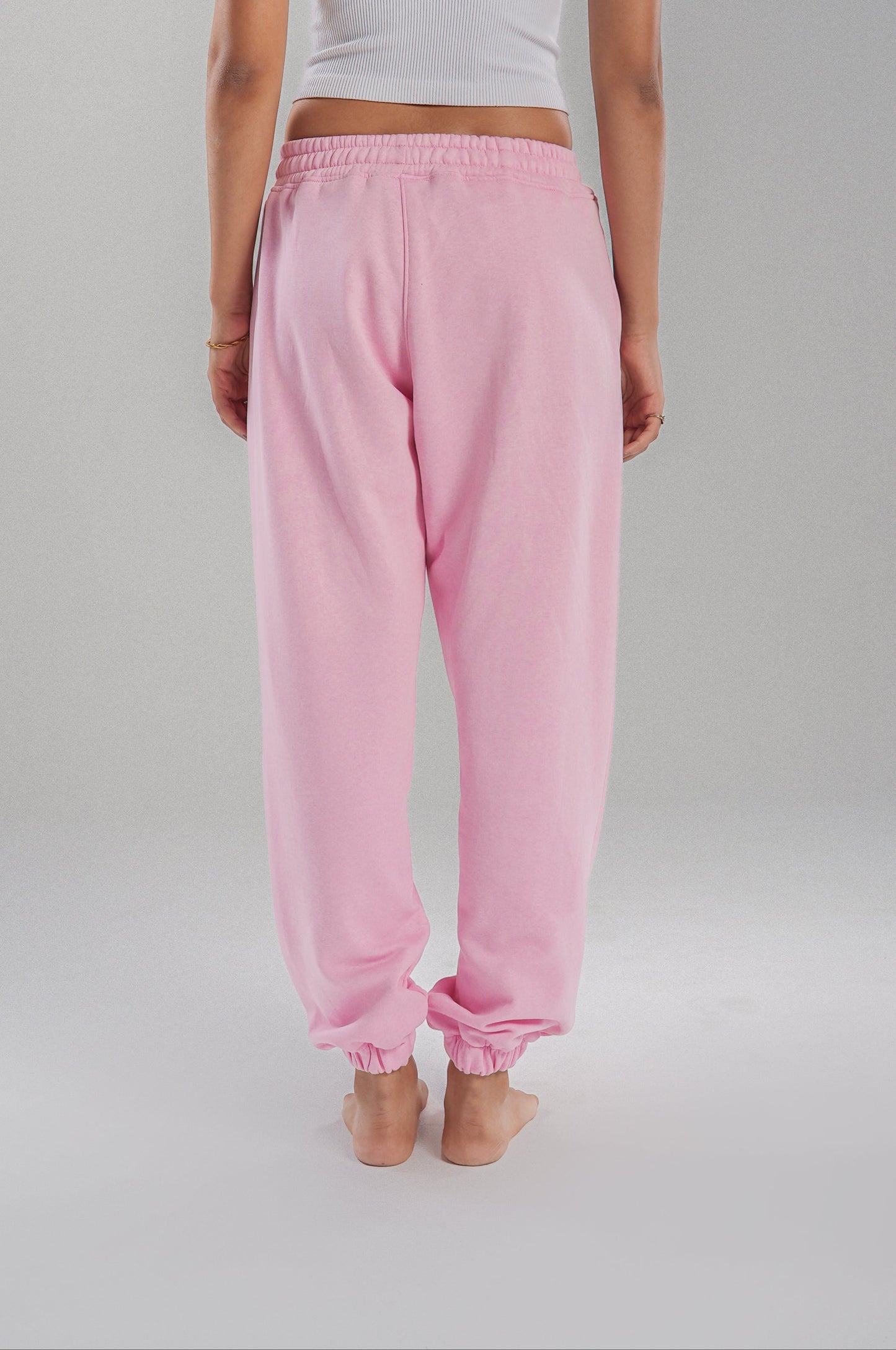 Bent Abouha Sweatpants in Pink