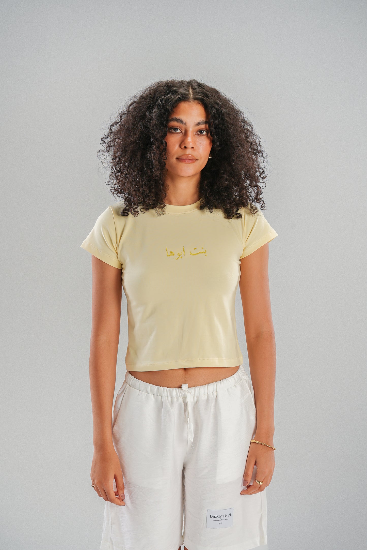Bent Abouha Baby T-shirt in Yellow
